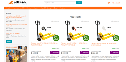 Spustili jsme nový eshop
